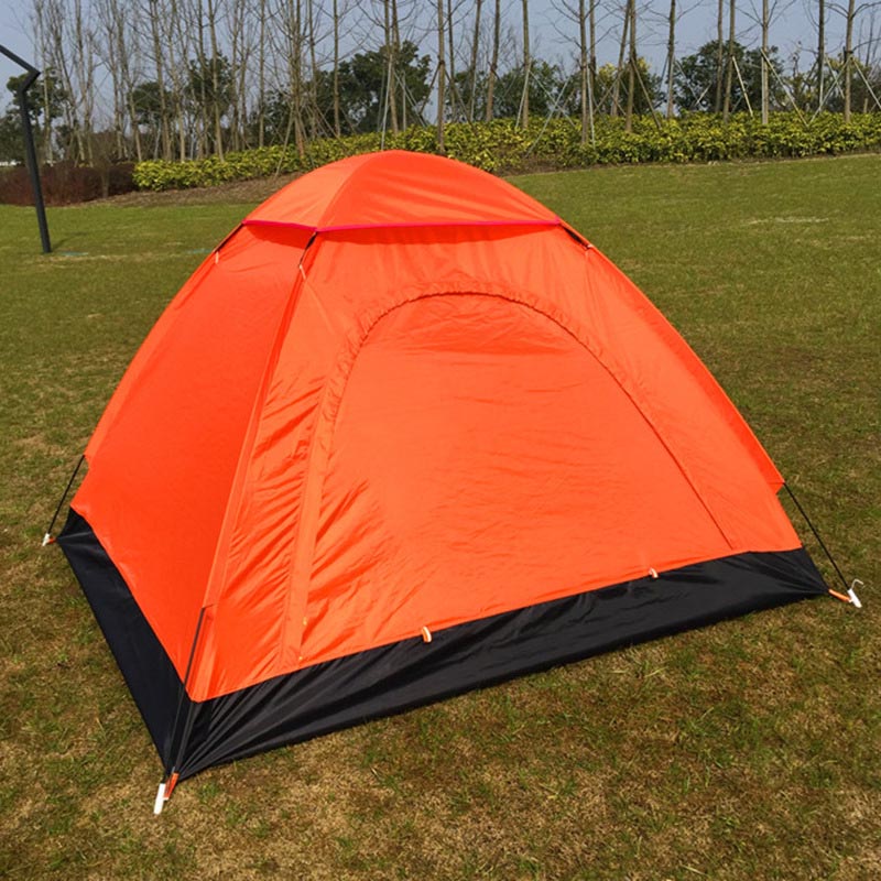 Tenda istantanea arancione