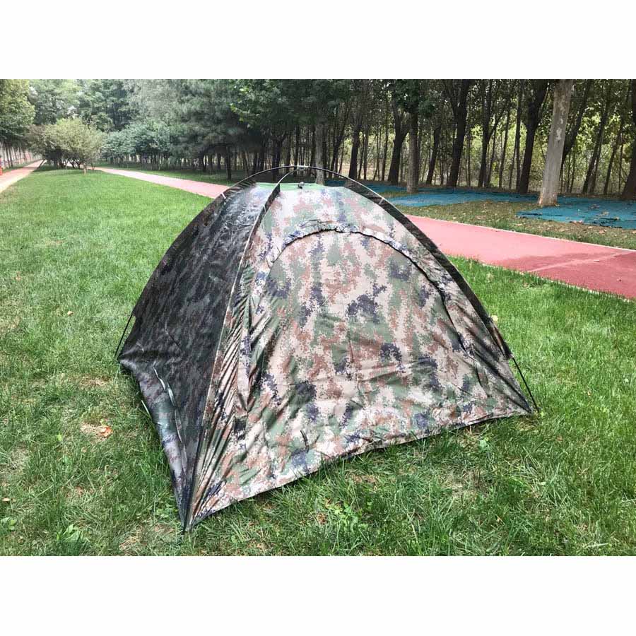 Tenda da campeggio mimetica con protezione UV esterna